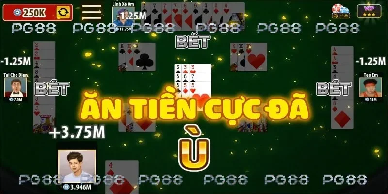 Luật tính điểm trong trò chơi tá lả tại PG88