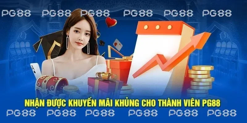 Tất cả thành viên mới PG88 đều được nhận ưu đãi 88K